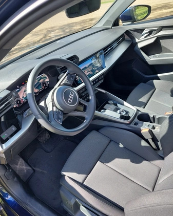 Audi A3 cena 129900 przebieg: 7627, rok produkcji 2023 z Augustów małe 29